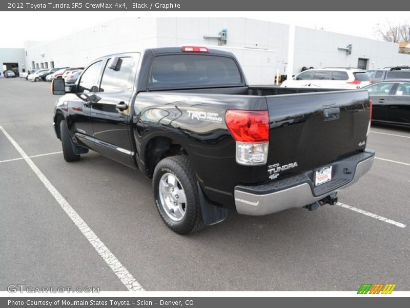 Black / Graphite 2012 Toyota Tundra SR5 CrewMax 4x4
