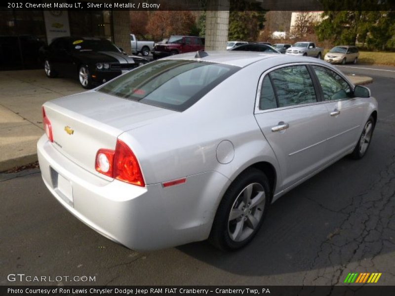 Silver Ice Metallic / Ebony 2012 Chevrolet Malibu LT