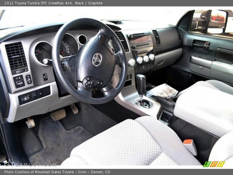 Black / Graphite 2012 Toyota Tundra SR5 CrewMax 4x4