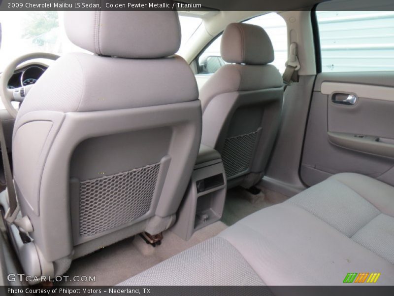 Golden Pewter Metallic / Titanium 2009 Chevrolet Malibu LS Sedan