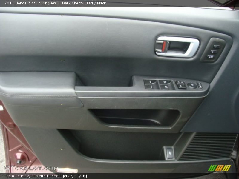 Dark Cherry Pearl / Black 2011 Honda Pilot Touring 4WD