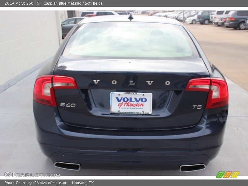 Caspian Blue Metallic / Soft Beige 2014 Volvo S60 T5