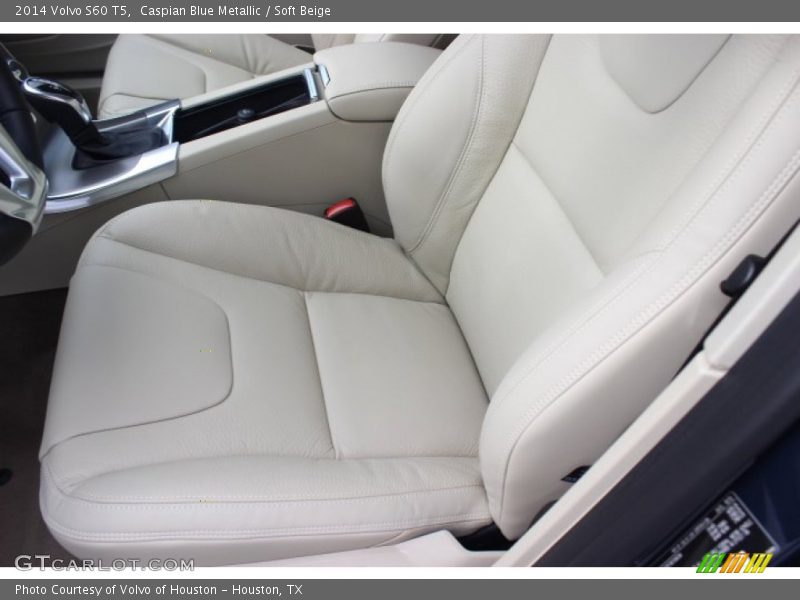 Caspian Blue Metallic / Soft Beige 2014 Volvo S60 T5