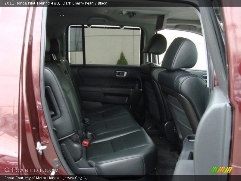Dark Cherry Pearl / Black 2011 Honda Pilot Touring 4WD