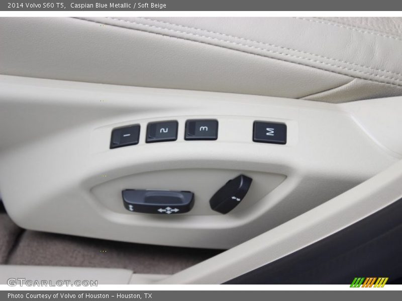 Caspian Blue Metallic / Soft Beige 2014 Volvo S60 T5