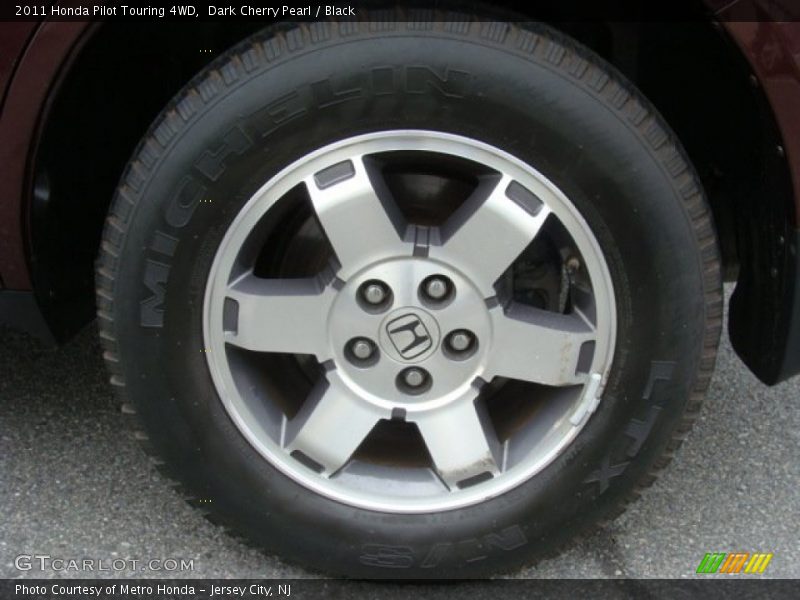 Dark Cherry Pearl / Black 2011 Honda Pilot Touring 4WD