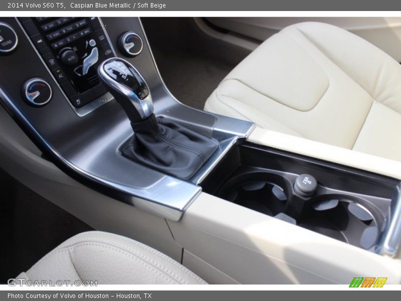 Caspian Blue Metallic / Soft Beige 2014 Volvo S60 T5