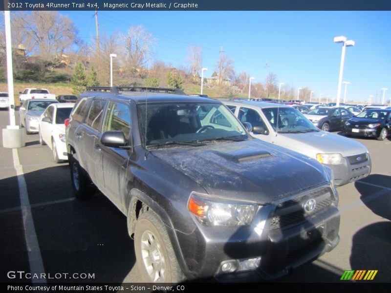 Magnetic Gray Metallic / Graphite 2012 Toyota 4Runner Trail 4x4