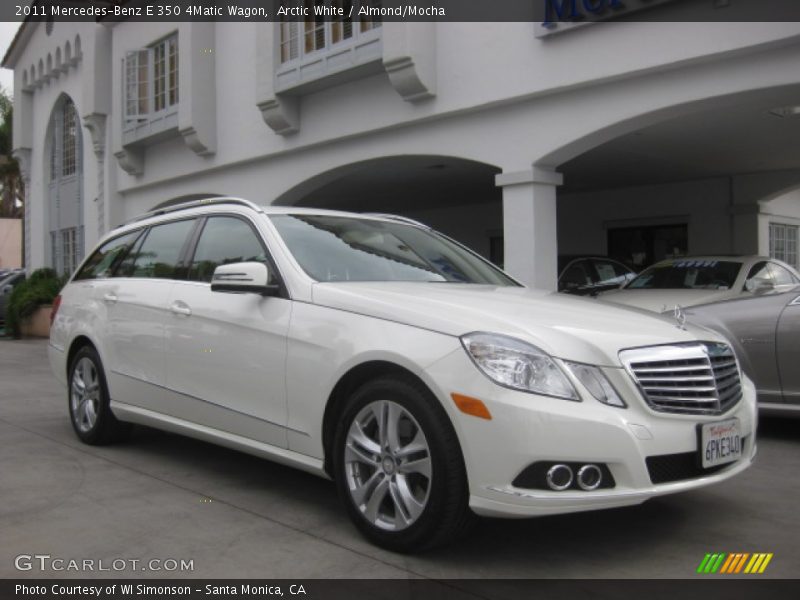 Arctic White / Almond/Mocha 2011 Mercedes-Benz E 350 4Matic Wagon