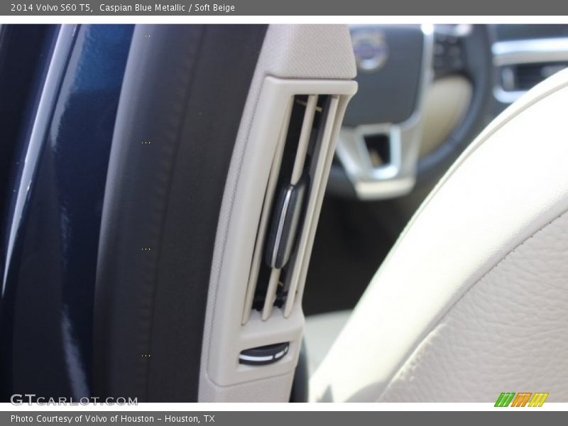 Caspian Blue Metallic / Soft Beige 2014 Volvo S60 T5