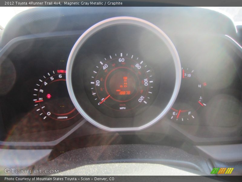 Magnetic Gray Metallic / Graphite 2012 Toyota 4Runner Trail 4x4