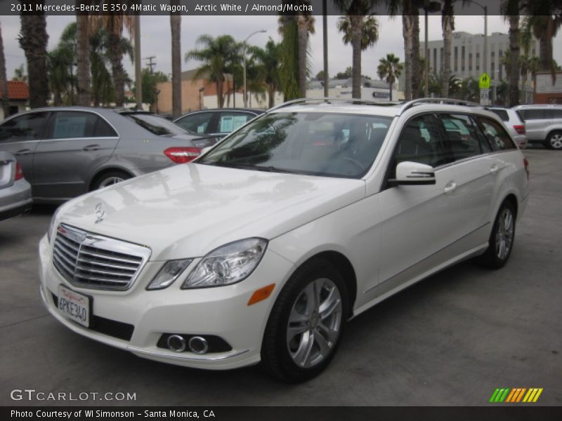 Arctic White / Almond/Mocha 2011 Mercedes-Benz E 350 4Matic Wagon