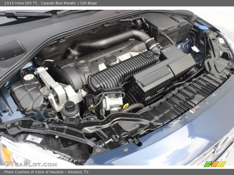 Caspian Blue Metallic / Soft Beige 2014 Volvo S60 T5