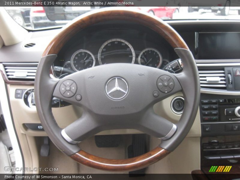 Arctic White / Almond/Mocha 2011 Mercedes-Benz E 350 4Matic Wagon