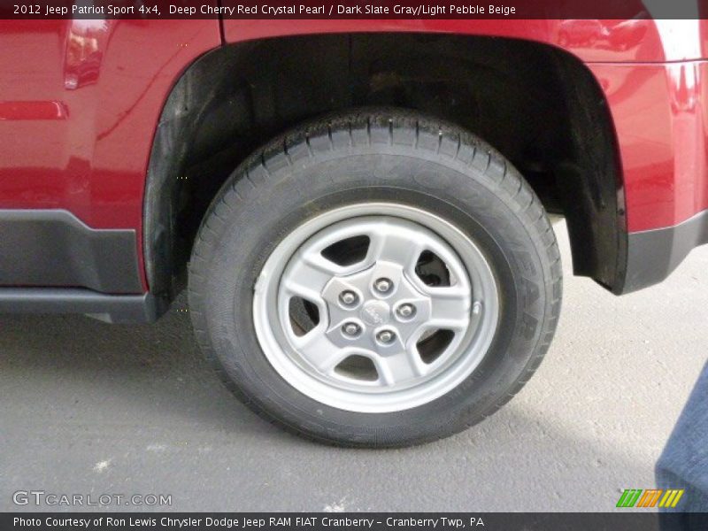 Deep Cherry Red Crystal Pearl / Dark Slate Gray/Light Pebble Beige 2012 Jeep Patriot Sport 4x4