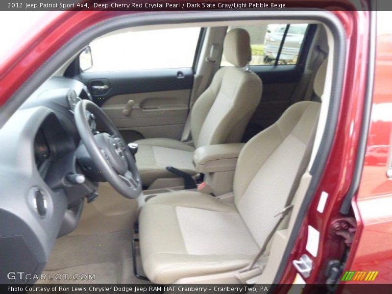 Deep Cherry Red Crystal Pearl / Dark Slate Gray/Light Pebble Beige 2012 Jeep Patriot Sport 4x4