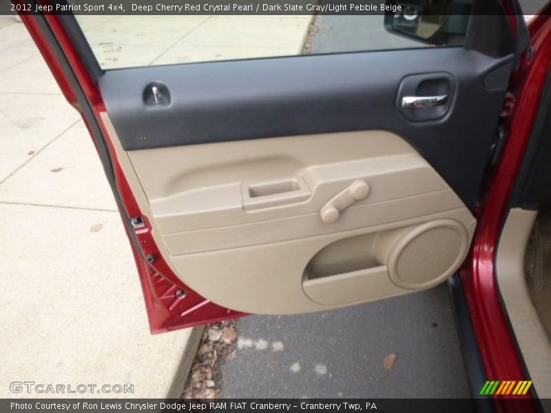Deep Cherry Red Crystal Pearl / Dark Slate Gray/Light Pebble Beige 2012 Jeep Patriot Sport 4x4