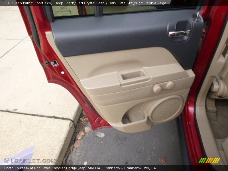 Deep Cherry Red Crystal Pearl / Dark Slate Gray/Light Pebble Beige 2012 Jeep Patriot Sport 4x4