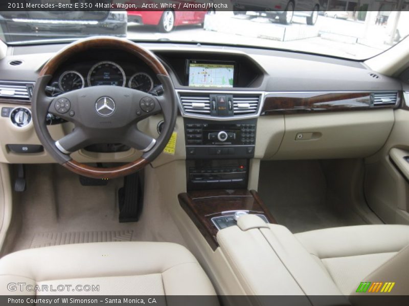 Arctic White / Almond/Mocha 2011 Mercedes-Benz E 350 4Matic Wagon