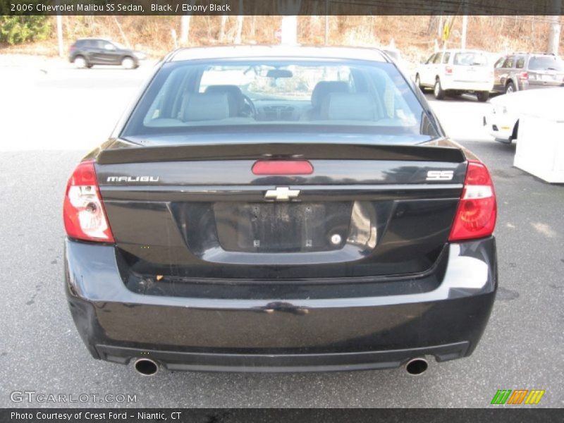 Black / Ebony Black 2006 Chevrolet Malibu SS Sedan