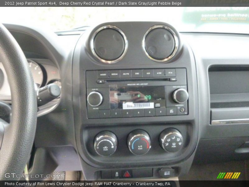 Deep Cherry Red Crystal Pearl / Dark Slate Gray/Light Pebble Beige 2012 Jeep Patriot Sport 4x4