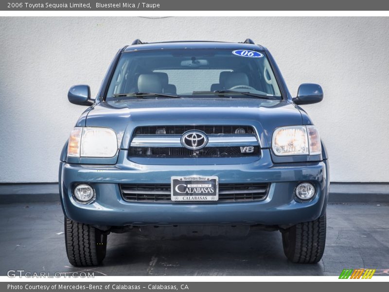 Bluesteel Mica / Taupe 2006 Toyota Sequoia Limited