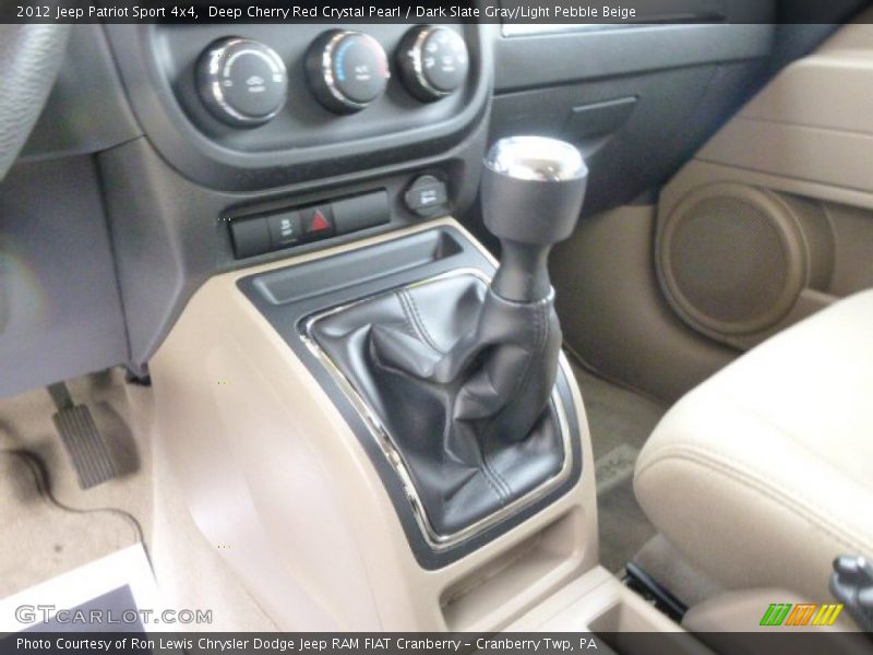 Deep Cherry Red Crystal Pearl / Dark Slate Gray/Light Pebble Beige 2012 Jeep Patriot Sport 4x4