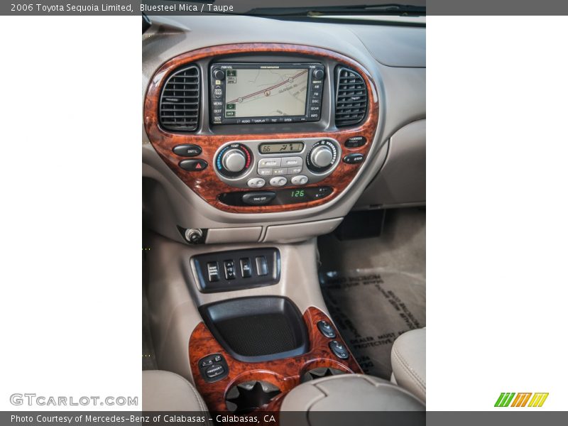 Bluesteel Mica / Taupe 2006 Toyota Sequoia Limited