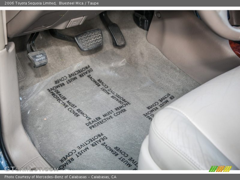 Bluesteel Mica / Taupe 2006 Toyota Sequoia Limited