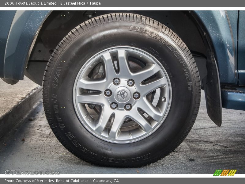 Bluesteel Mica / Taupe 2006 Toyota Sequoia Limited