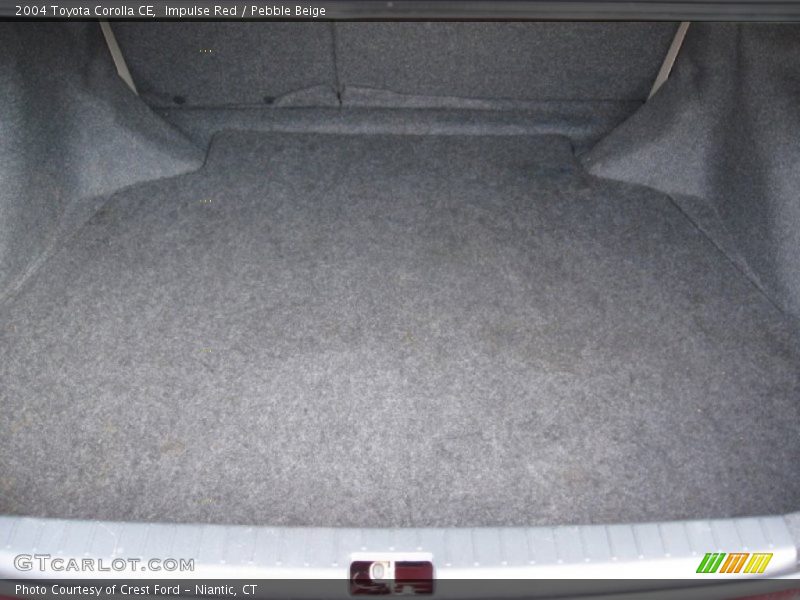 Impulse Red / Pebble Beige 2004 Toyota Corolla CE