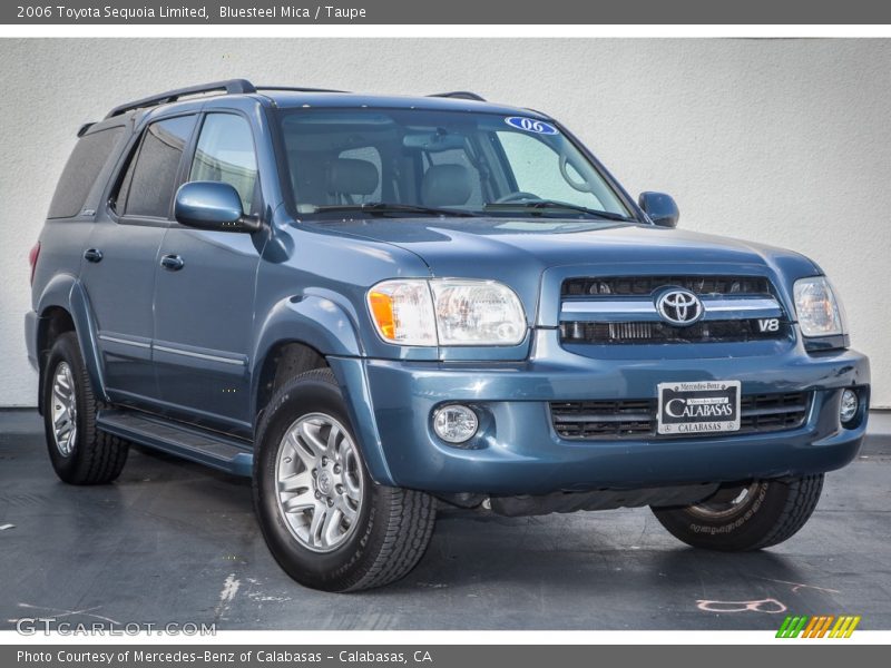 Bluesteel Mica / Taupe 2006 Toyota Sequoia Limited