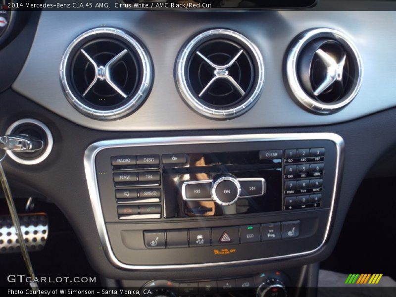 Controls of 2014 CLA 45 AMG