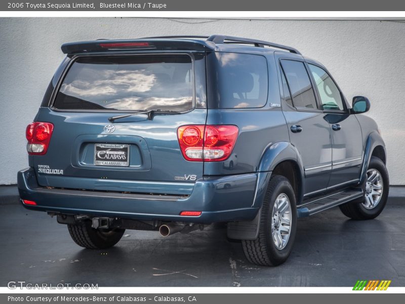 Bluesteel Mica / Taupe 2006 Toyota Sequoia Limited