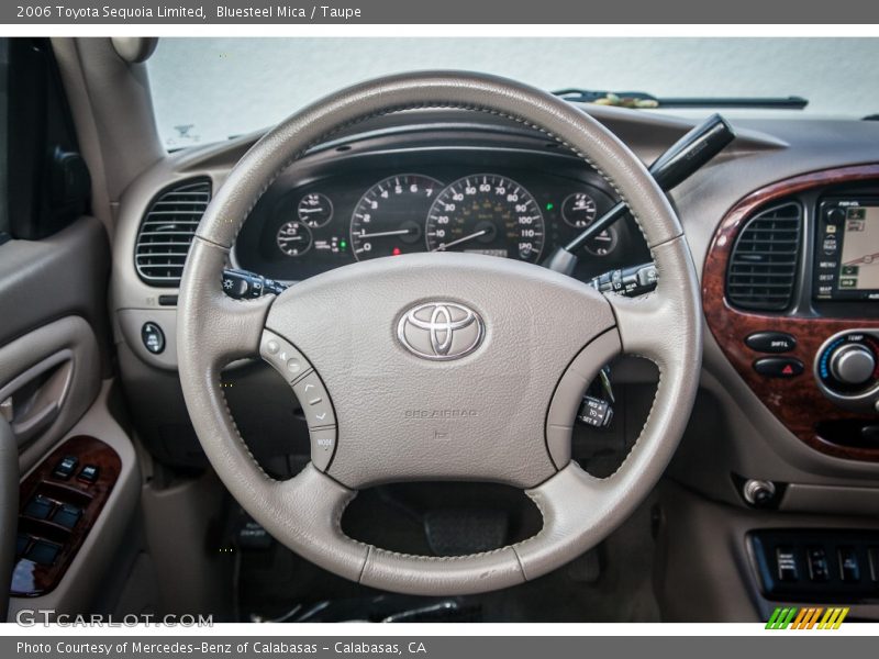 Bluesteel Mica / Taupe 2006 Toyota Sequoia Limited