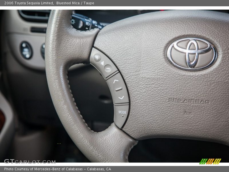 Bluesteel Mica / Taupe 2006 Toyota Sequoia Limited