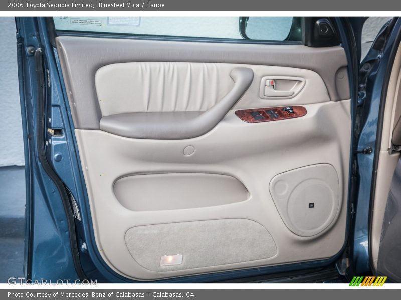 Bluesteel Mica / Taupe 2006 Toyota Sequoia Limited