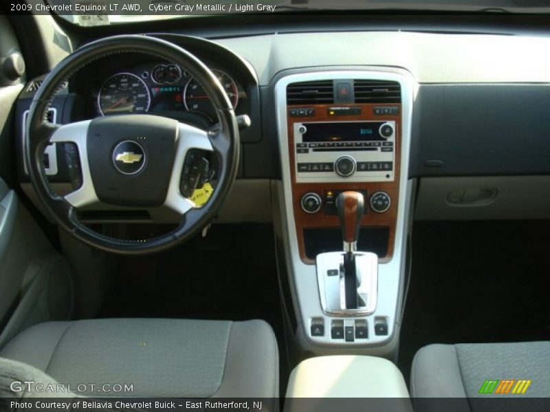 Cyber Gray Metallic / Light Gray 2009 Chevrolet Equinox LT AWD
