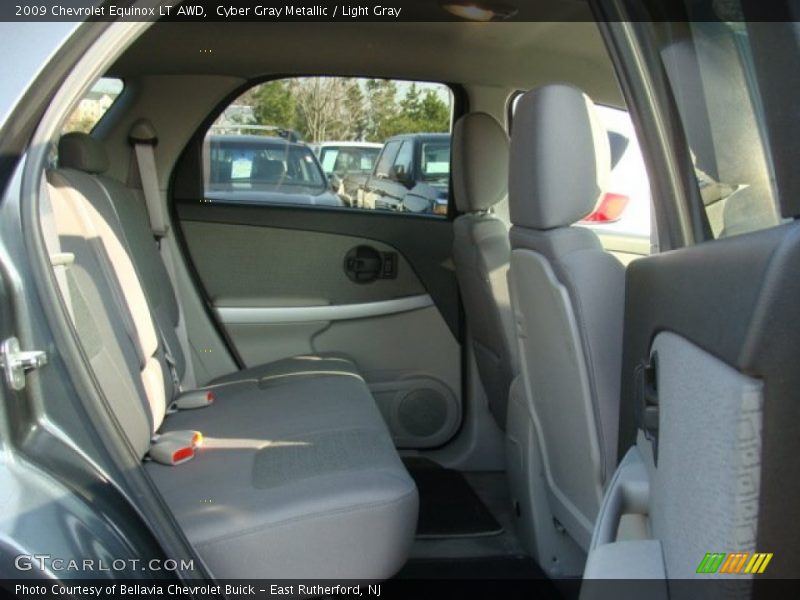 Cyber Gray Metallic / Light Gray 2009 Chevrolet Equinox LT AWD