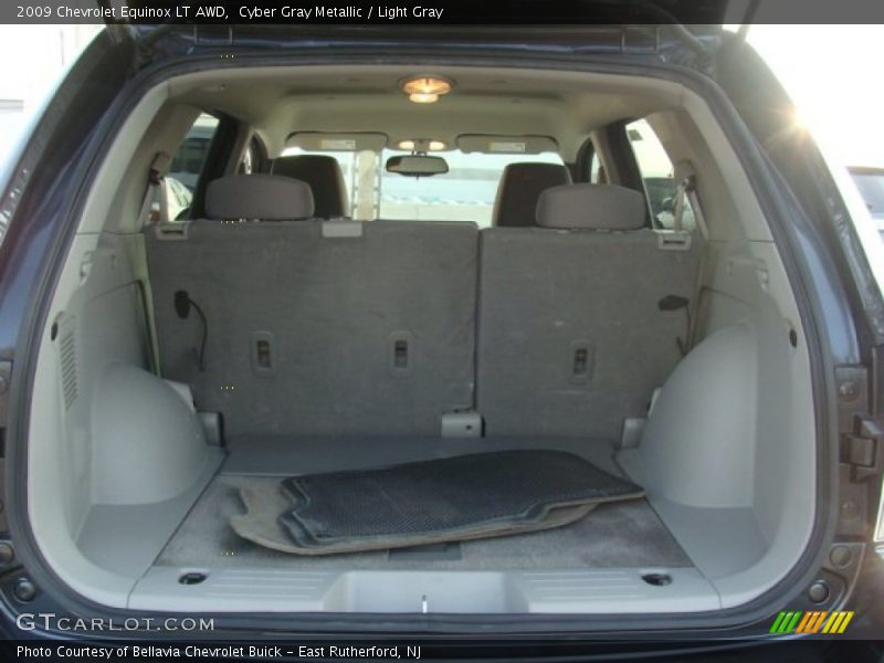 Cyber Gray Metallic / Light Gray 2009 Chevrolet Equinox LT AWD