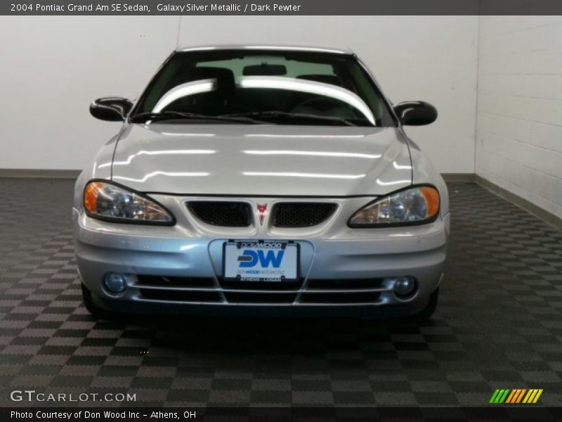 Galaxy Silver Metallic / Dark Pewter 2004 Pontiac Grand Am SE Sedan