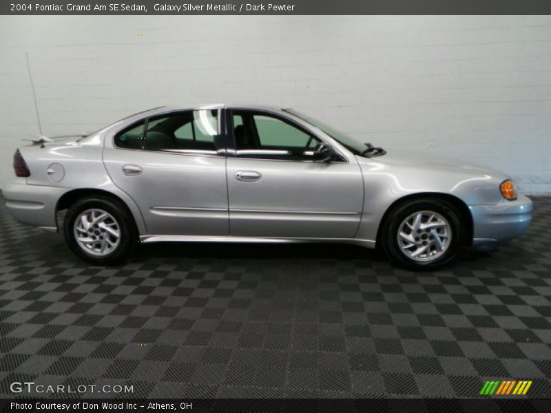 Galaxy Silver Metallic / Dark Pewter 2004 Pontiac Grand Am SE Sedan