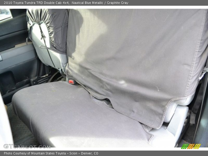 Nautical Blue Metallic / Graphite Gray 2010 Toyota Tundra TRD Double Cab 4x4