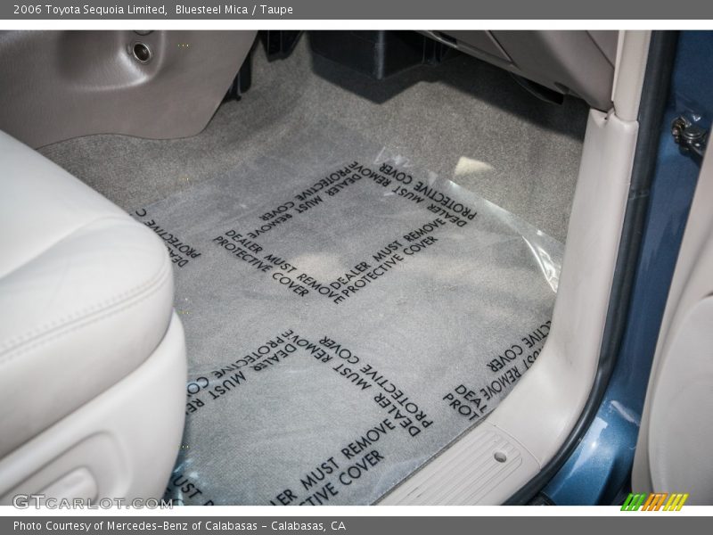 Bluesteel Mica / Taupe 2006 Toyota Sequoia Limited