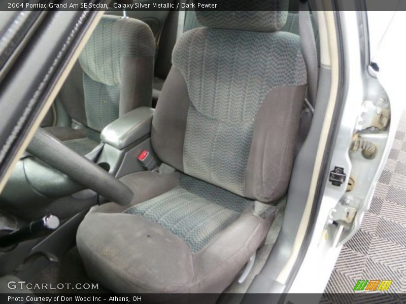 Galaxy Silver Metallic / Dark Pewter 2004 Pontiac Grand Am SE Sedan