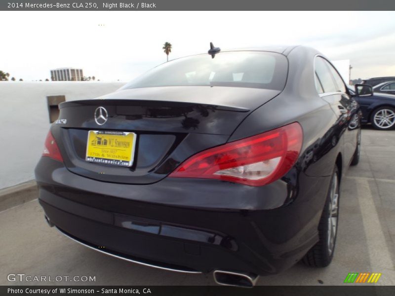 Night Black / Black 2014 Mercedes-Benz CLA 250