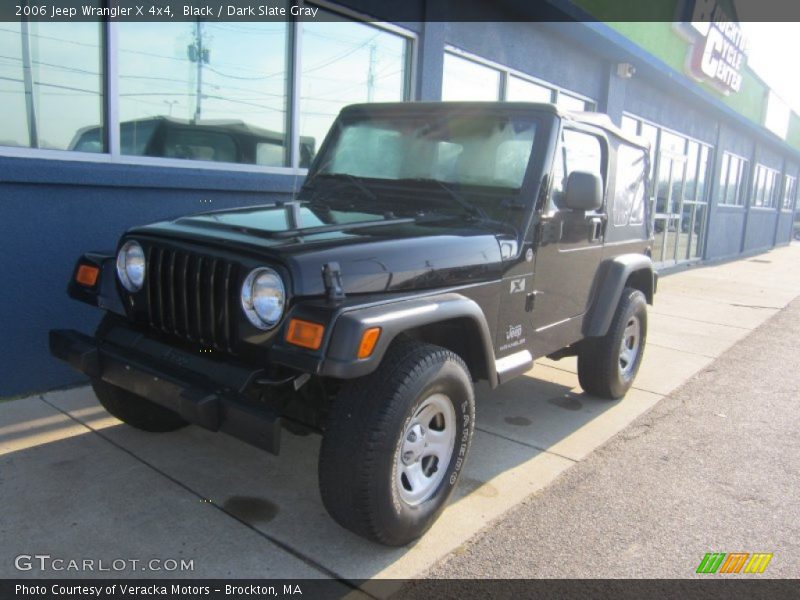 Black / Dark Slate Gray 2006 Jeep Wrangler X 4x4