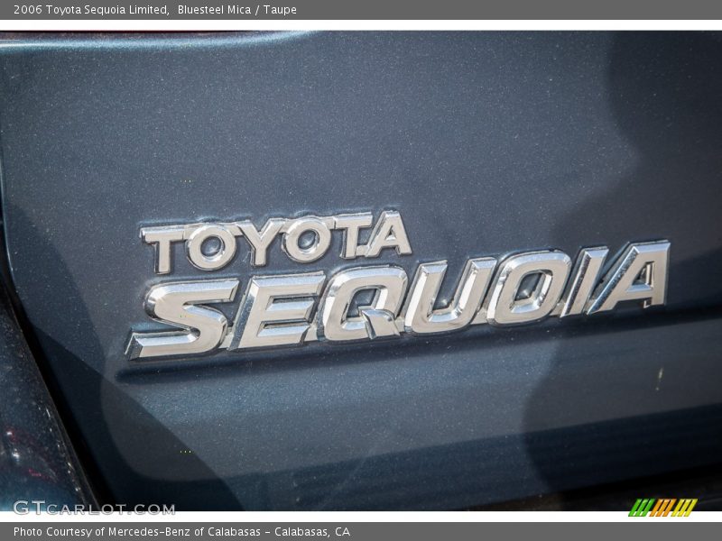 Bluesteel Mica / Taupe 2006 Toyota Sequoia Limited