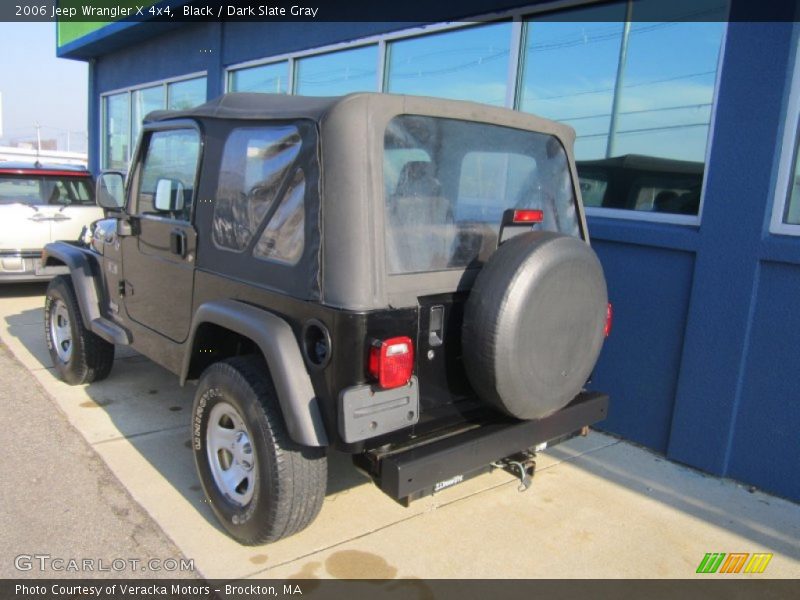 Black / Dark Slate Gray 2006 Jeep Wrangler X 4x4