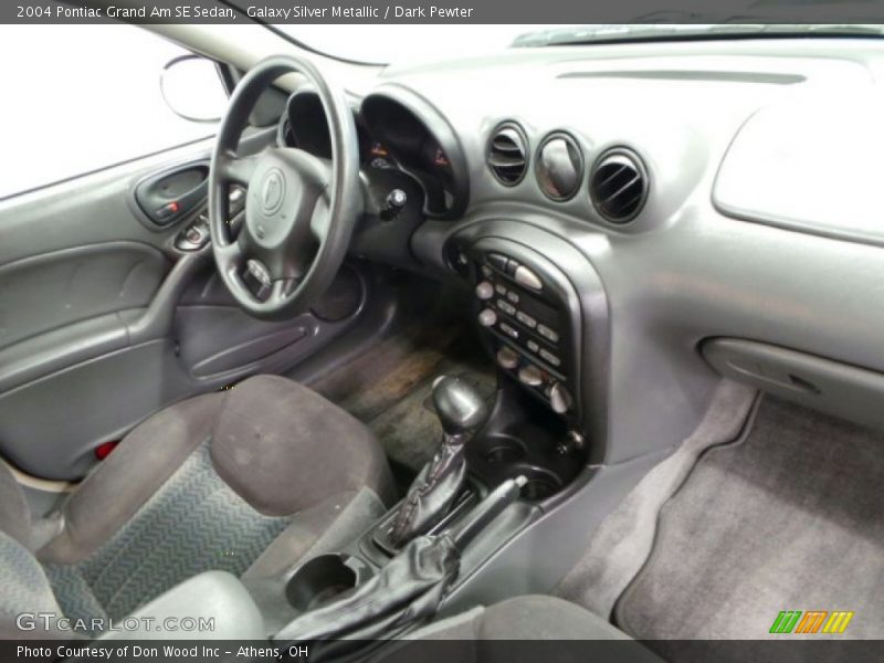 Galaxy Silver Metallic / Dark Pewter 2004 Pontiac Grand Am SE Sedan